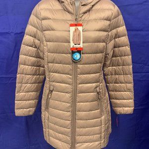 Aventure Long Jacket Puffy Cream Pink New NWT M